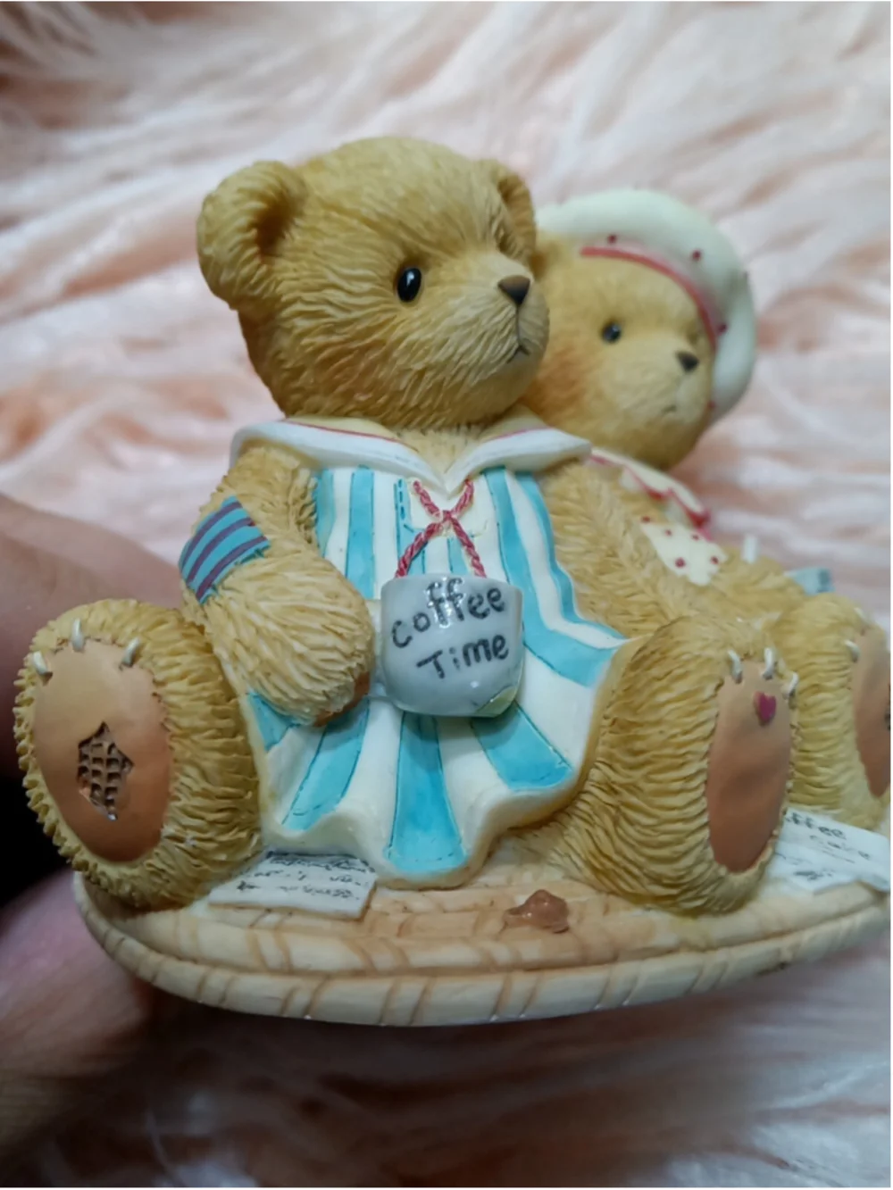 Cherished Teddies “Our Friendship Is The Perfect Blend” Marnie & Rissa Coffee